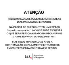 ANEL LISO COM LETRA FUNDIDA - comprar online