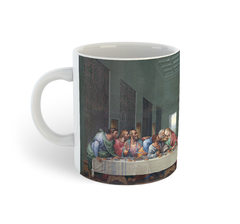 A Última Ceia, Leonardo da Vinci | Caneca de porcelana na internet