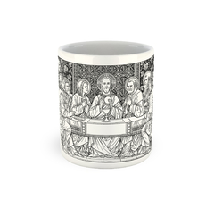 A Última Ceia - Desenho Classico | Caneca de porcelana