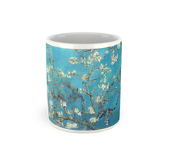 VAN GOGH - Amendoeira em Flor (Almond Blossoms) | Caneca de porcelana