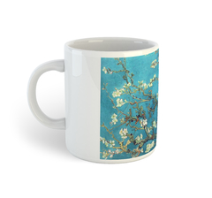 VAN GOGH - Amendoeira em Flor (Almond Blossoms) | Caneca de porcelana na internet