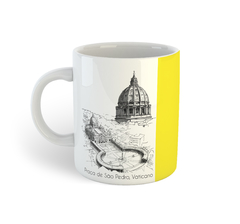 Basílica de São Pedro, Vaticano | Caneca de porcelana - comprar online