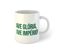 Brasão de arma - Ave Glória, Ave Império | Caneca de porcelana - comprar online