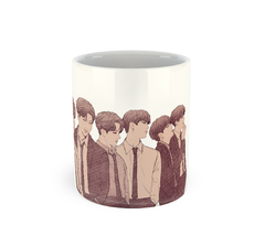 BTS - Todos os membros | Caneca De Porcelana - comprar online