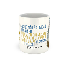 Papa Francisco | Caneca de porcelana na internet