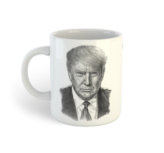 Donald Trump 45º POTUS | Caneca de porcelana