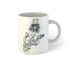 Guns N' Roses - Slash, o Guitarrista | Caneca De Porcelana