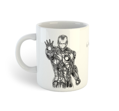 Homem de Ferro, Tony Stark | Caneca de porcelana