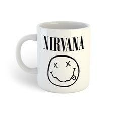 NIRVANA - Kurt Cobain | Caneca De Porcelana - comprar online