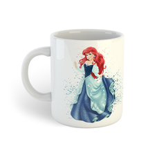 Ariel, A Pequena Sereia | Caneca de porcelana