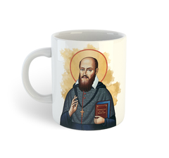 Ícone São Francisco de Sales | Caneca de porcelana