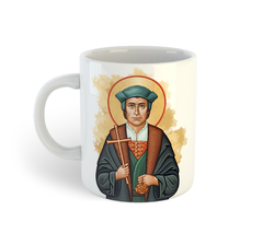 Ícone São Thomas More | Caneca de porcelana