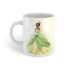 Tiana, do filme a Princesae o Sapo | Caneca de porcelana