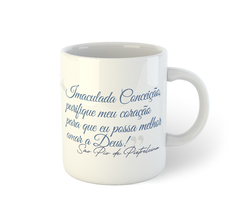 A Imaculada Conceição | Caneca de porcelana - comprar online