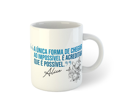 Alice no pais das maravilhas | Caneca de porcelana - comprar online