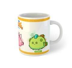 Axie Infinity | Tenha seus axies na pala da sua mão | Caneca de porcelana