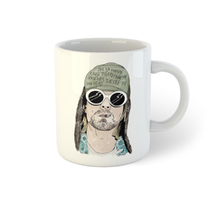 NIRVANA - Kurt Cobain (2) | Caneca De Porcelana