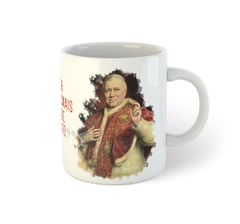 Papa Pio IX | Caneca de porcelana