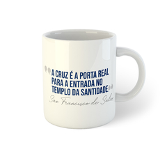 Ícone São Francisco de Sales | Caneca de porcelana - comprar online