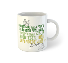 Tiana, do filme a Princesae o Sapo | Caneca de porcelana - comprar online