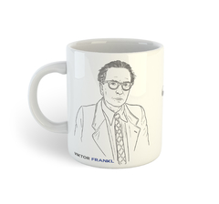 Viktor Frankl, o criador da logoterapia | Caneca de porcelana