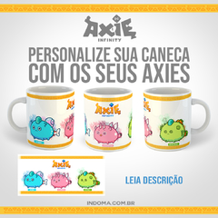 Axie Infinity | Tenha seus axies na pala da sua mão | Caneca de porcelana - comprar online