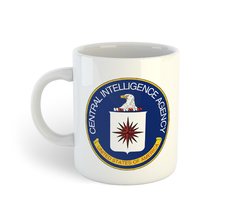 CIA - Central Intelligence Agency, Agência Central de Inteligência | Caneca de porcelana