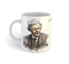 G. K. Chesterton - Escritor (Coisas extraordinárias) | Caneca de porcelana