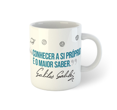 Galileu Galilei, matemático, físico, astrônomo e filósofo | Caneca de porcelana - comprar online