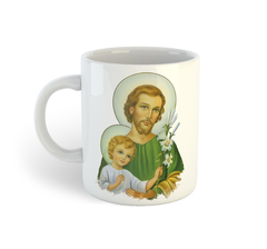 O Glorioso São José, o maior santo de todos | Caneca de porcelana