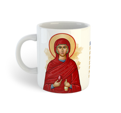 Ícone Santa Maria Madalena | Caneca de porcelana