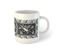 IHS - Iesus Hominum Salvator (Jesus Salvador dos Homens) | Caneca de porcelana na internet