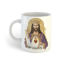 Jesus Cristo, viva cristo rei! | Caneca de porcelana