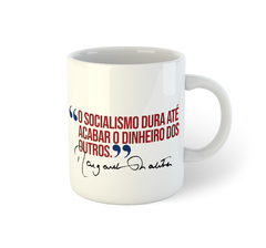 Margaret Thatcher | Caneca de porcelana - comprar online