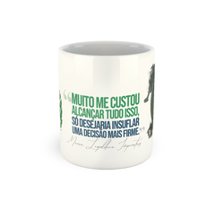 Imperatriz Maria Leopoldina e Brasão do Império do Brasil | Caneca de porcelana - comprar online