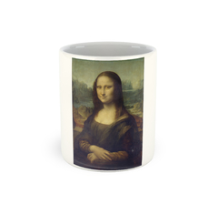 Mona Lisa ( La Gioconda) | Caneca de porcelana