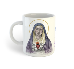 Nossa Senhora das Dores | Caneca de porcelana