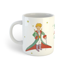 O Pequeno Príncipe de Antoine de Saint-Exupéry 02 | Caneca de porcelana