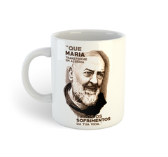 São Padre Pio De Pietrelcina | Caneca de porcelana