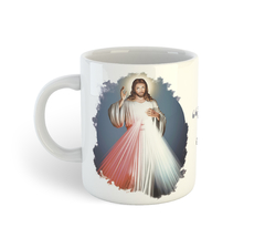 Pintura de Jesus Misericordioso | Caneca de porcelana