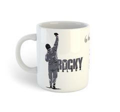 Rocky Balboa (É assim que a vitória é conquistada) | Caneca de porcelana