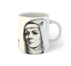 Santa Teresa D'Ávila, Trecho da orações da doutora da Igreja | Caneca de porcelana