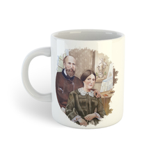 São Luís Martin e Santa Zélia Guérin | Caneca de porcelana