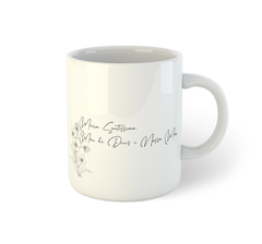 Maria Santíssima, Mãe de Deus e Nossa Mãe (Vitral) | Caneca de porcelana - comprar online