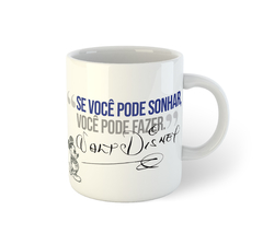 Walt Disney, o empreendedor do sonhos | Caneca de porcelana - comprar online