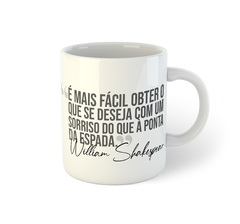 William Shakespeare | Caneca de porcelana - comprar online