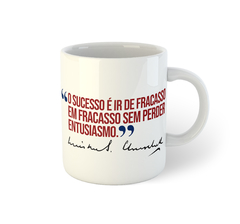 Winston Churchill | Caneca de porcelana - comprar online