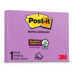 Bloco Post-It® 76x102 mm Roxo