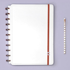 Caderno Inteligente Grande All White