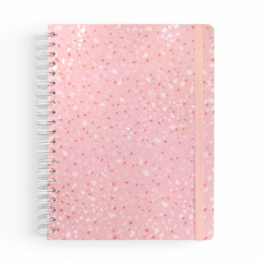 Caderno Universitário de 10 Matérias Macchiato - Quartzo Coral